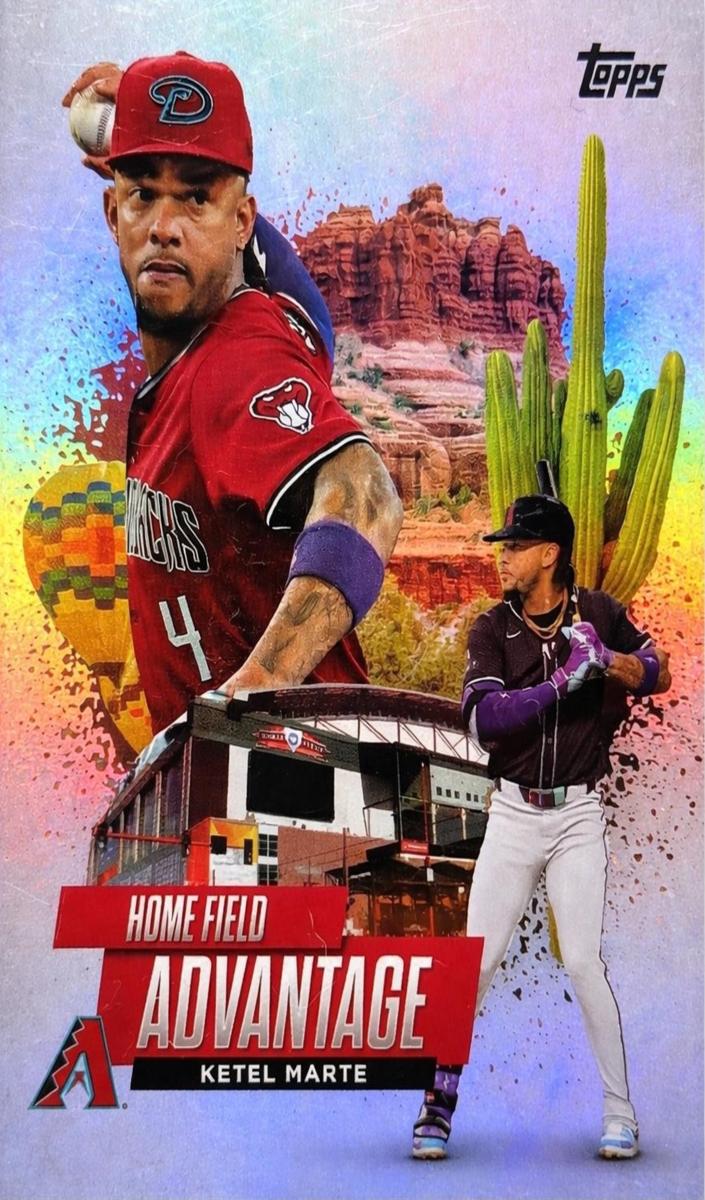 Ketel Marte 2025 Topps Home Field Advantage Baseball