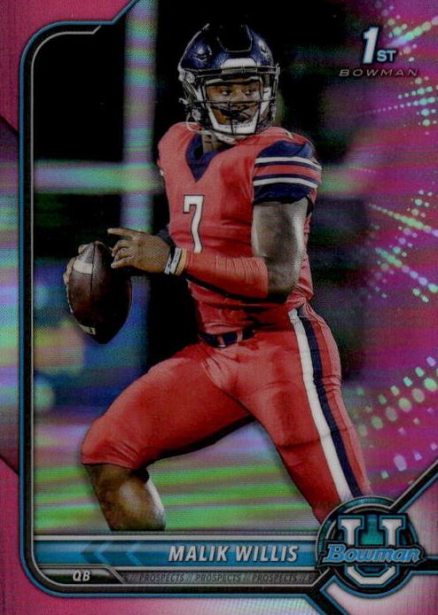 2021 Malik Willis [Pink Refractor] #29