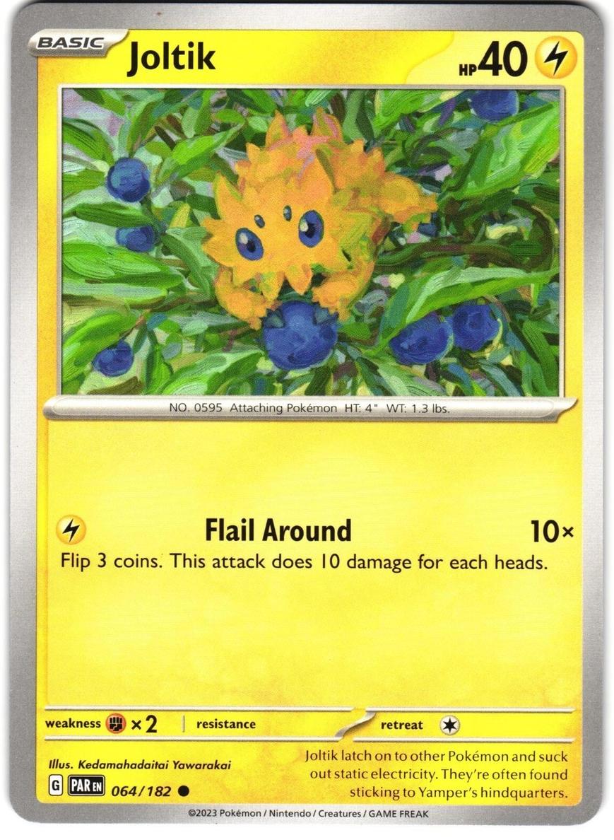 Joltik 2023 Pokemon Scarlet & Violet Paradox Rift