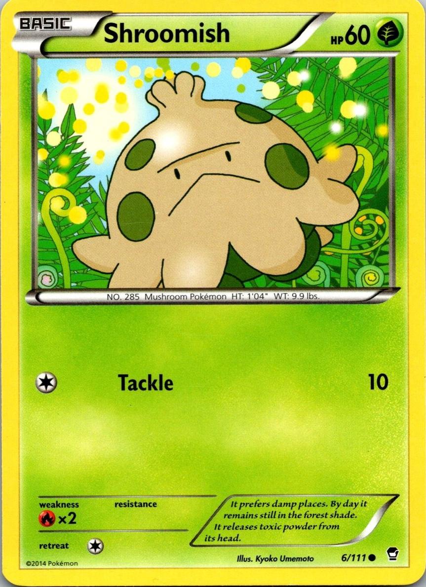 Shroomish 2014 Pokemon XY Furious Fists
