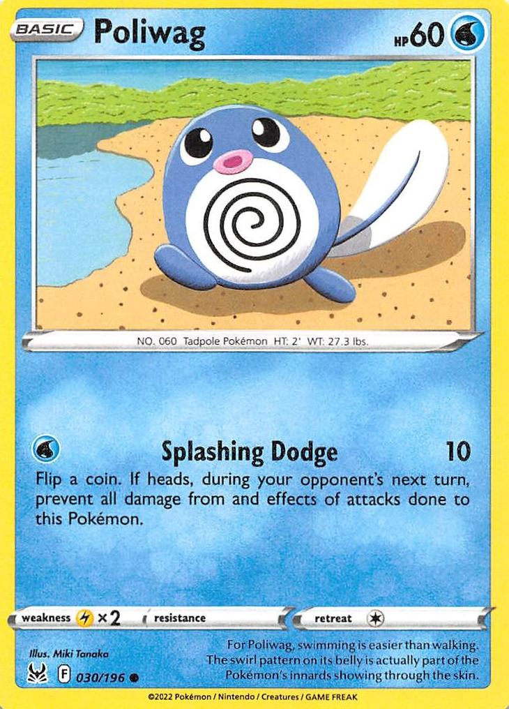 Poliwag 2022 Pokemon Lost Origin