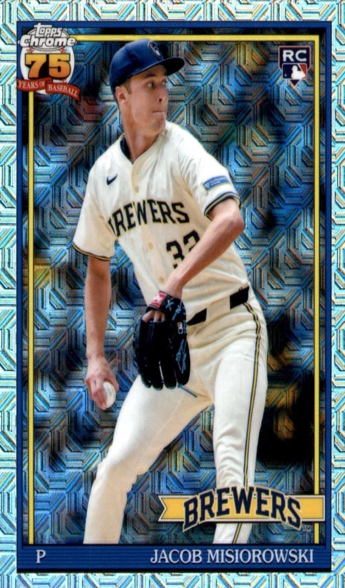 2026 Topps 1991 Chrome Jacob Misiorowski #91C-54 card