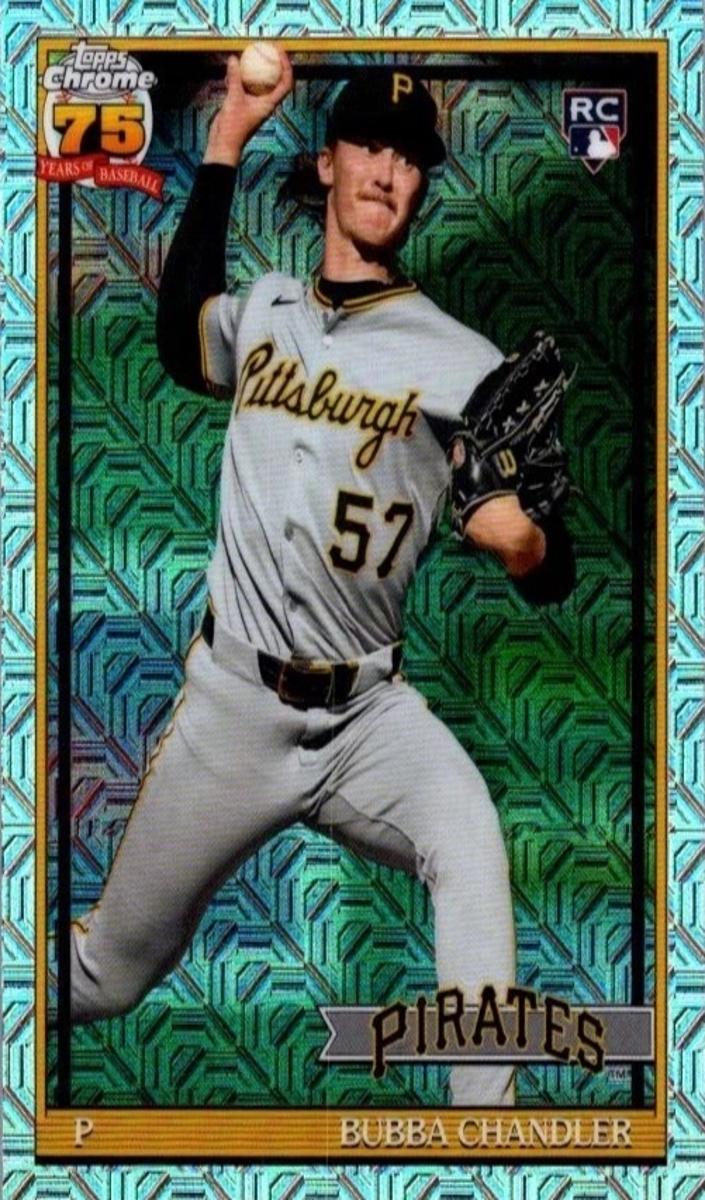 2026 Topps 1991 Chrome Bubba Chandler #91C-75 card
