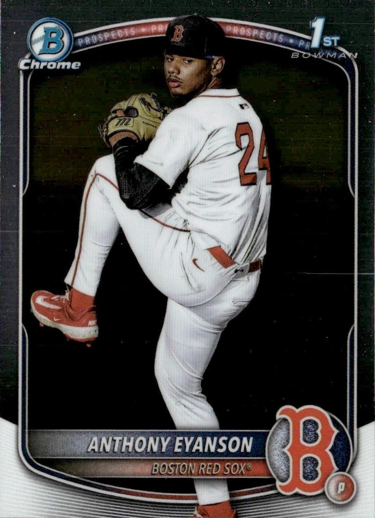 Anthony Eyanson 2025 Bowman Draft Chrome card