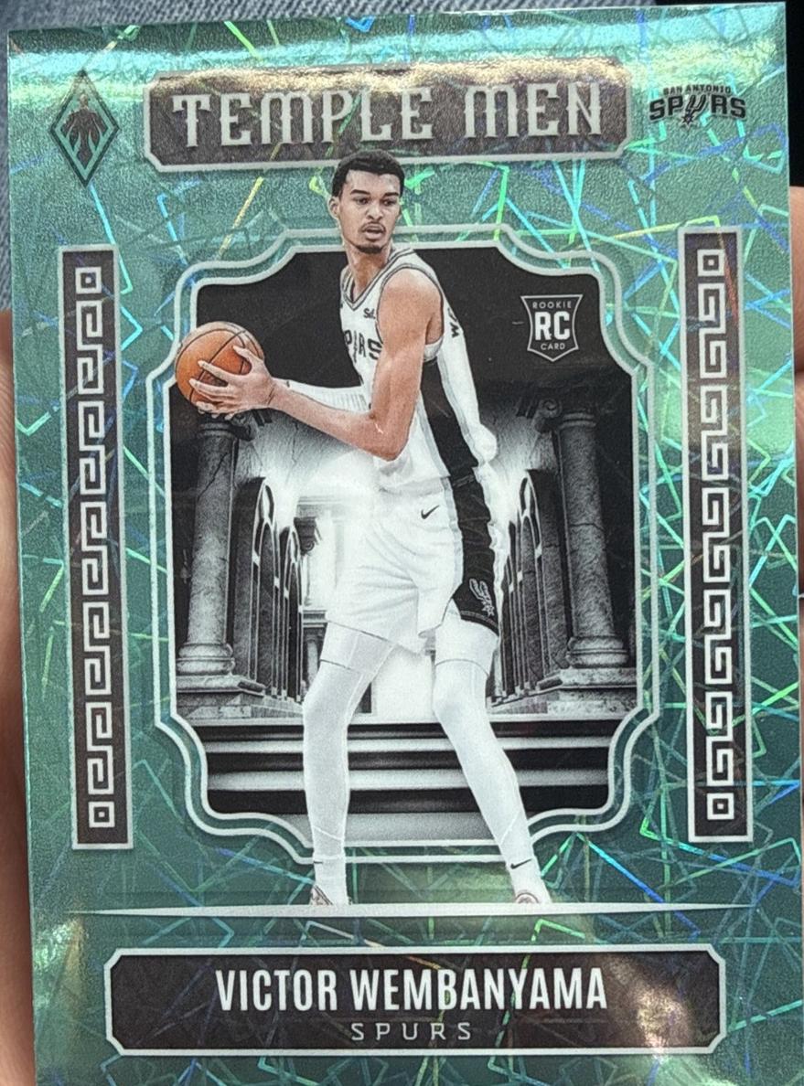 2023 Victor Wembanyama [Teal Lazer] #7