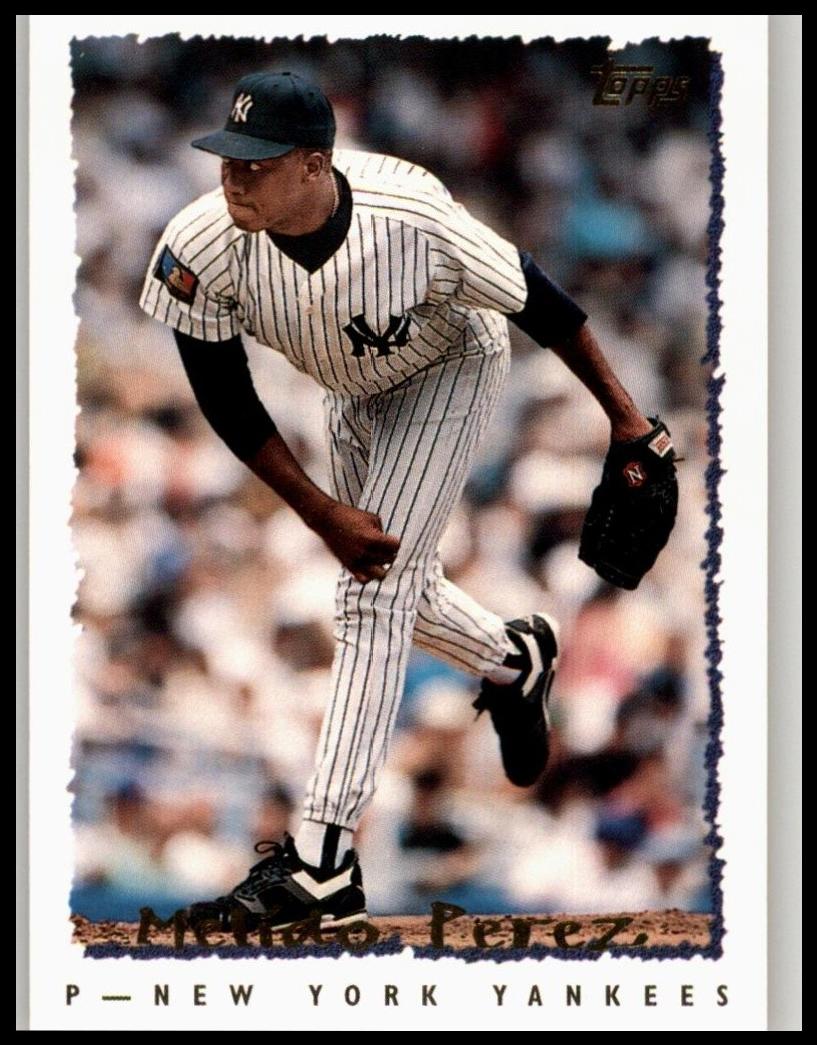 1995 Topps Melido Perez #511 card