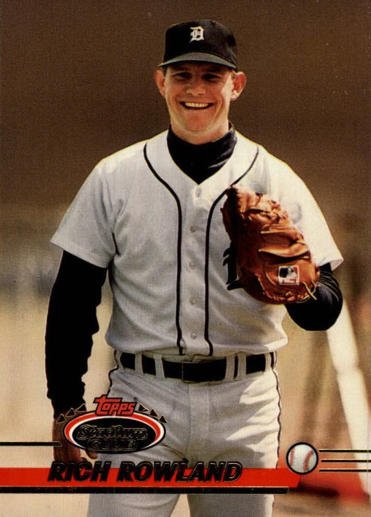 1993 Topps Stadium Club Rich Rowland #519 card
