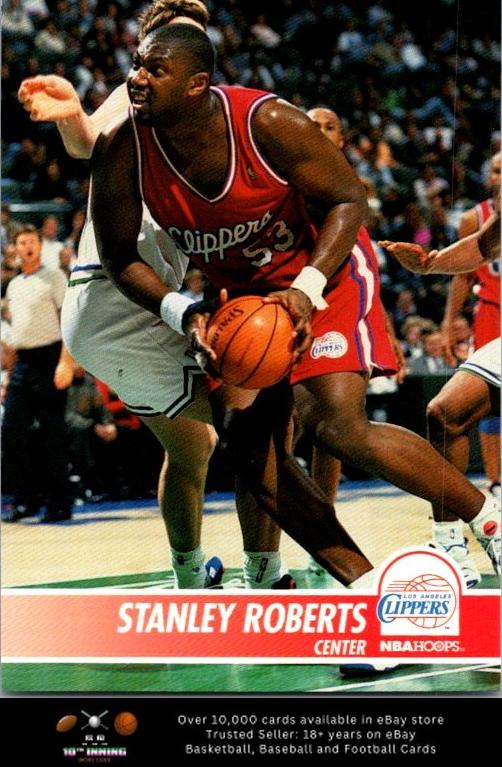 1994 Hoops Stanley Roberts #95 card