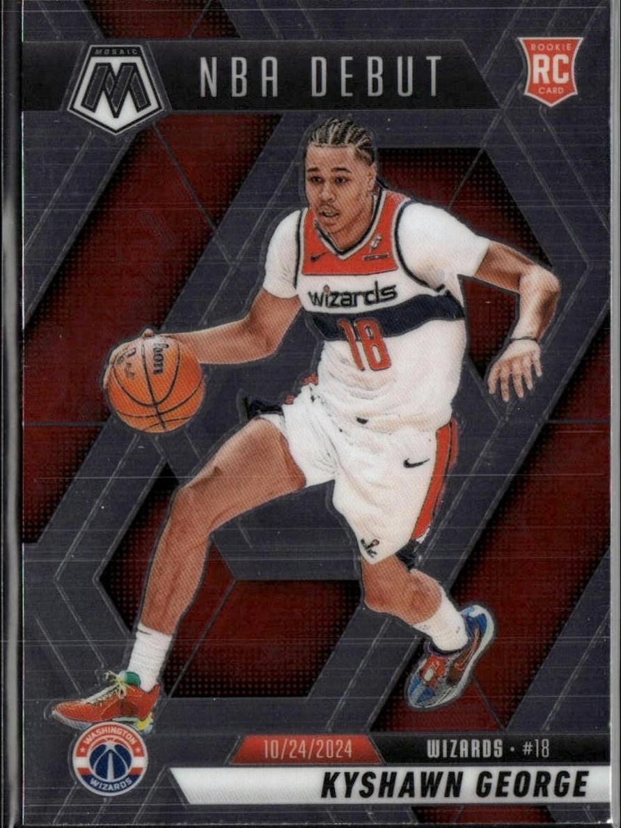 Kyshawn George 2024 Mosaic Basketball card
