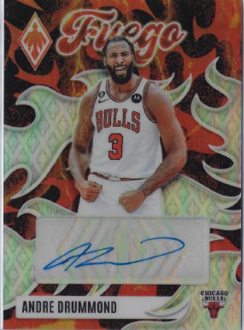 2023 Panini Phoenix Andre Drummond #FA-ADR card