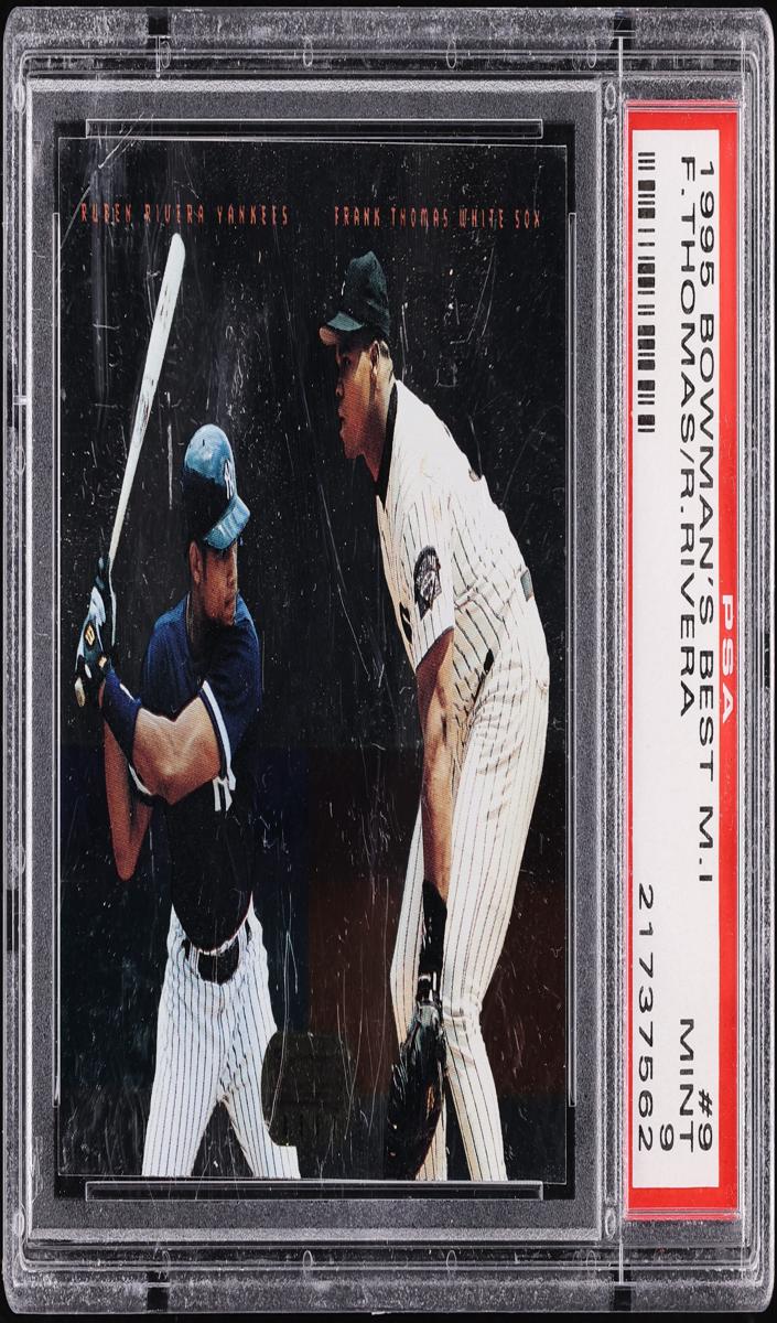 1995 Bowman's Best Ruben Rivera #X9 card