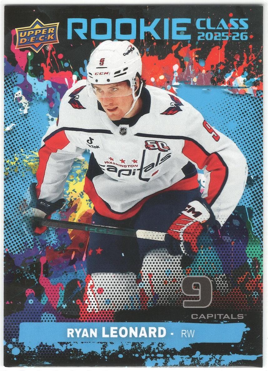 2025 Upper Deck Ryan Leonard #RC-1 card