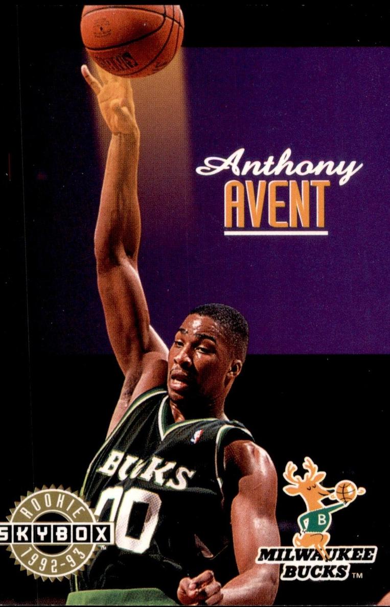 1992 Skybox Anthony Avent #368 card