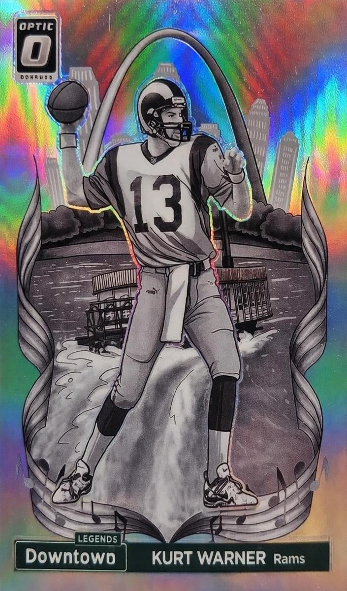 Kurt Warner 2024 Donruss Optic Downtown Legends Football