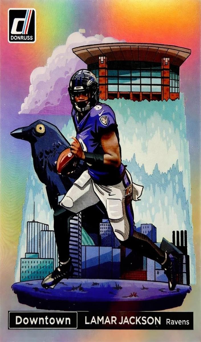 2024 Panini Donruss #1 Lamar Jackson front