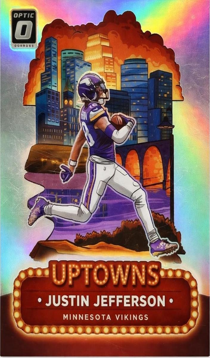 2024 Panini Donruss Optic #19 Justin Jefferson front