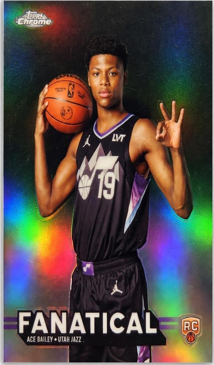Ace Bailey - 2025 Topps Chrome Basketball