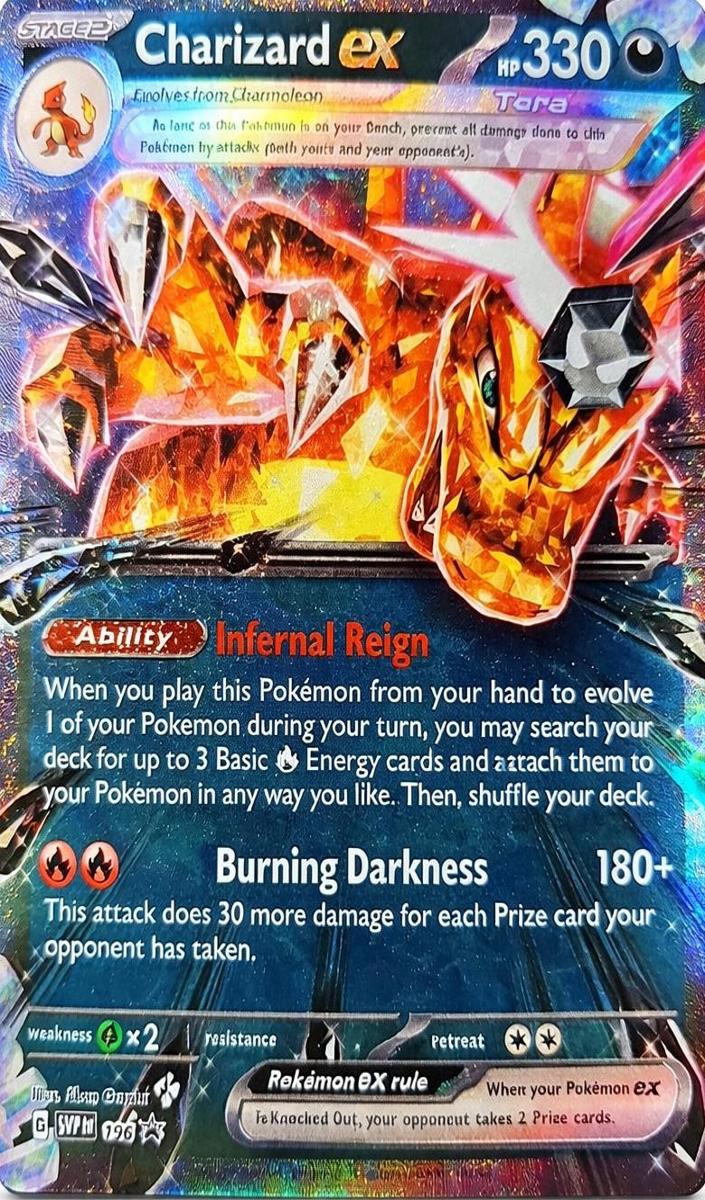 2025 Pokemon CHARIZARD ex SPECIAL COLL Charizard front