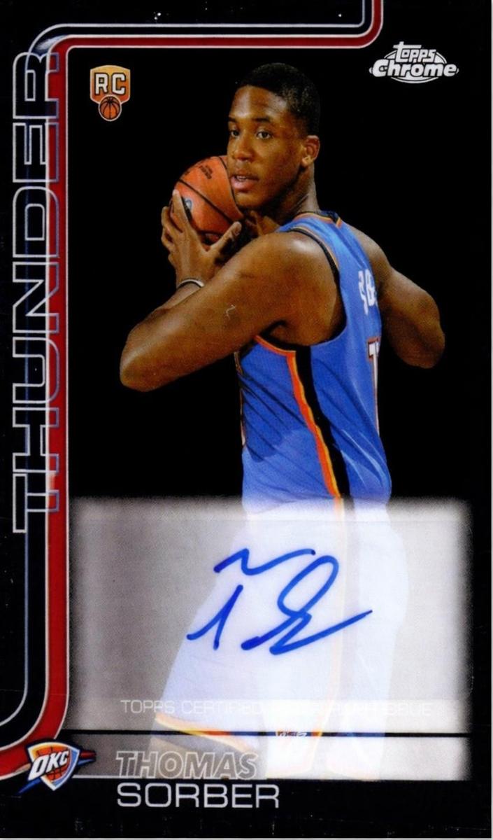 Thomas Sorber - 2025 Topps Chrome Basketball