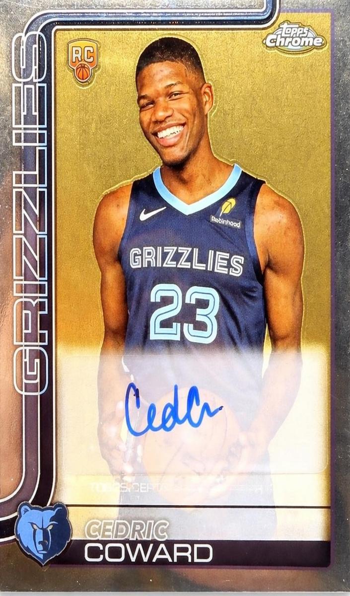 Cedric Coward - 2025 Topps Chrome Basketball