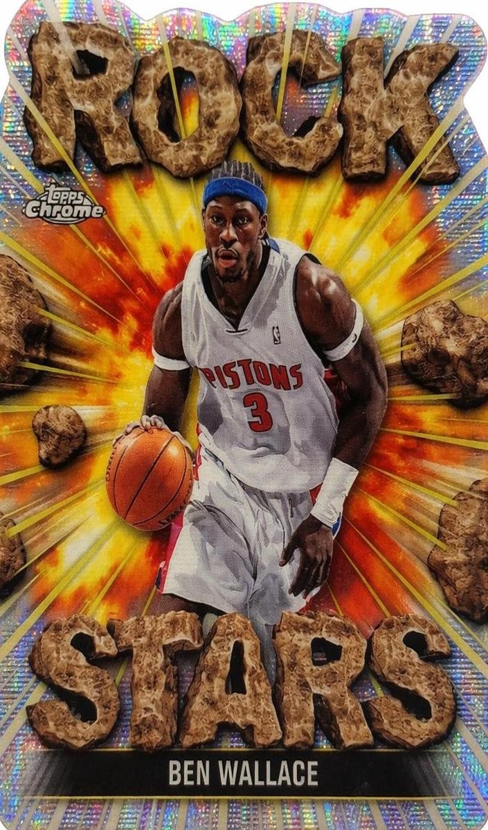 2025 Topps Chrome Rock Stars Ben Wallace #RS-14 card