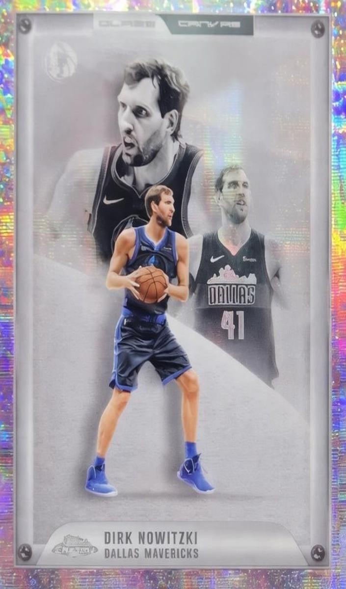 2025 Topps Chrome Glass Canvas Dirk Nowitzki #GC-13 card