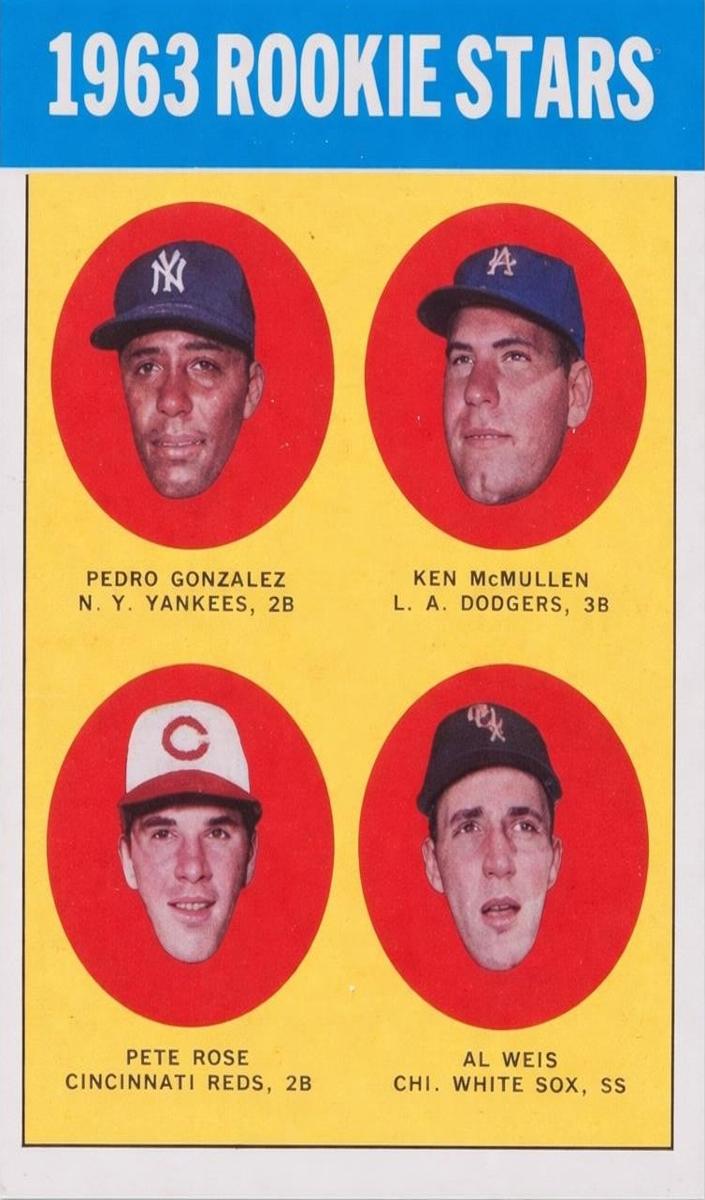 1963 Topps #537 1963 Rookie Stars front