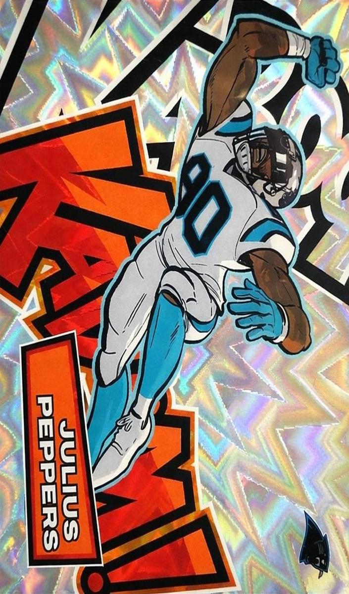 Julius Peppers 2025 Panini Absolute KABOOM! Horizontal Football