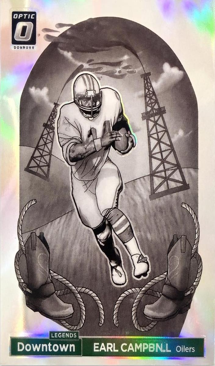 Earl Campbell 2024 Donruss Optic Football card
