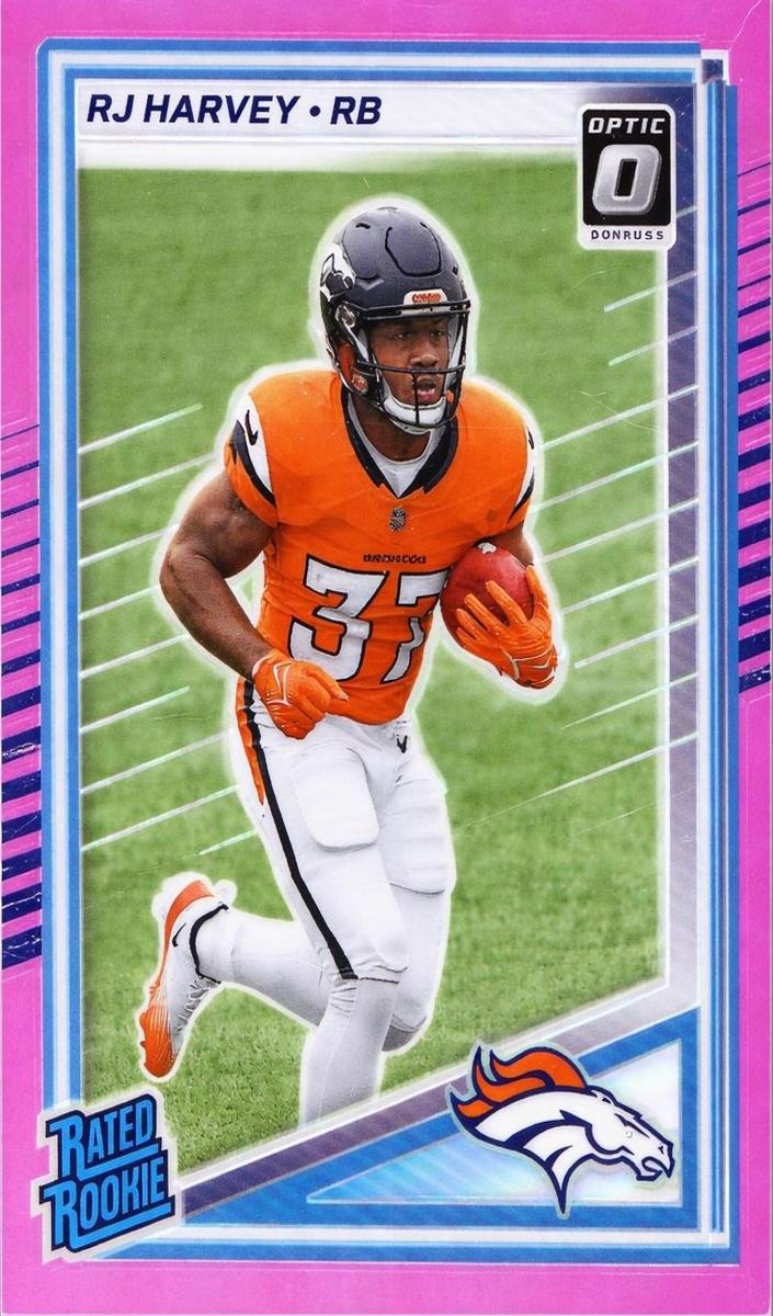 2025 Panini Donruss RJ Harvey #312 card
