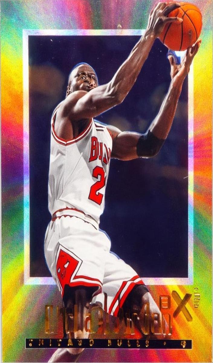 1996 SkyBox #9 Michael Jordan front