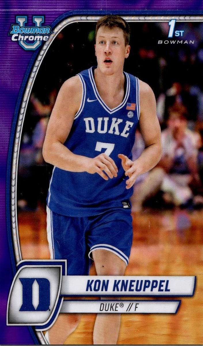 2024 Bowman Bowman University Refractor #48 Kon Knueppel front