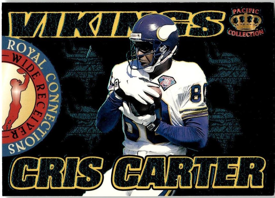 1995 Cris Carter [Blue Holofoil] #RC-6b