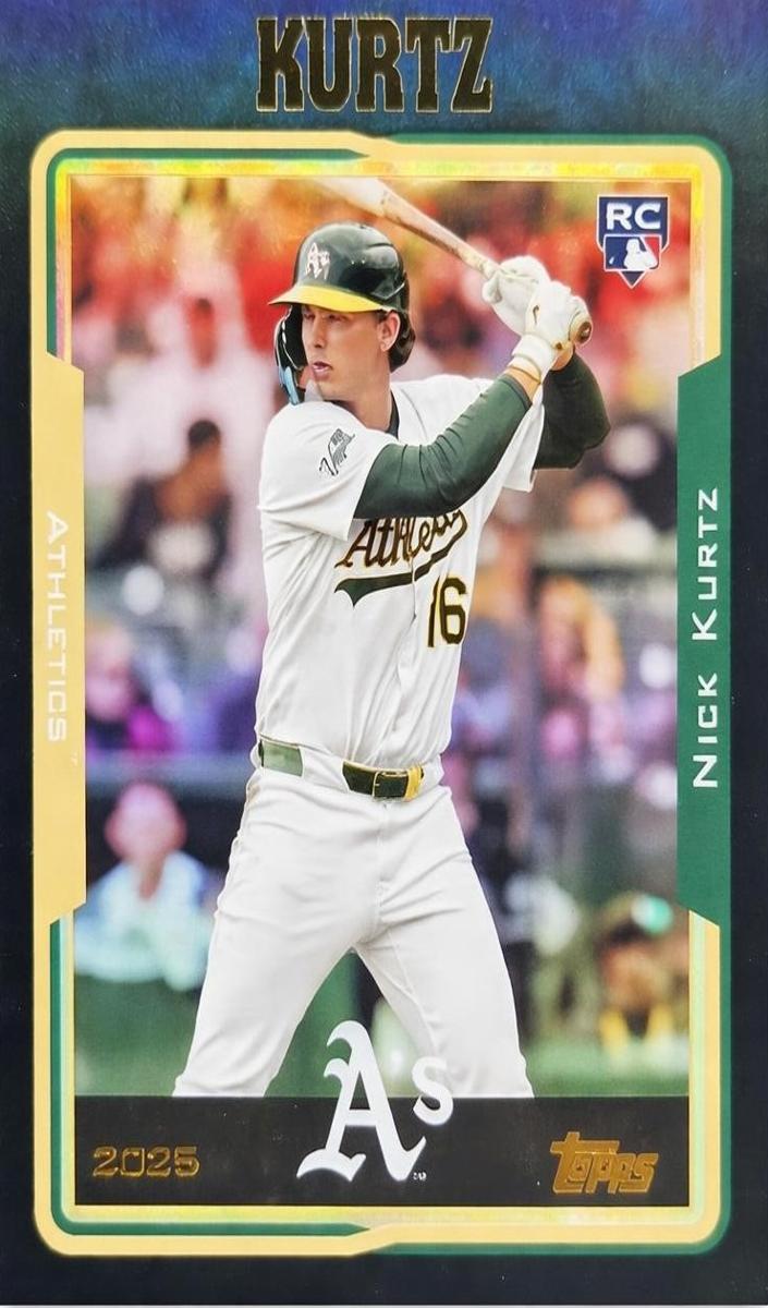 2025 Nick Kurtz [Black Foilboard] #213