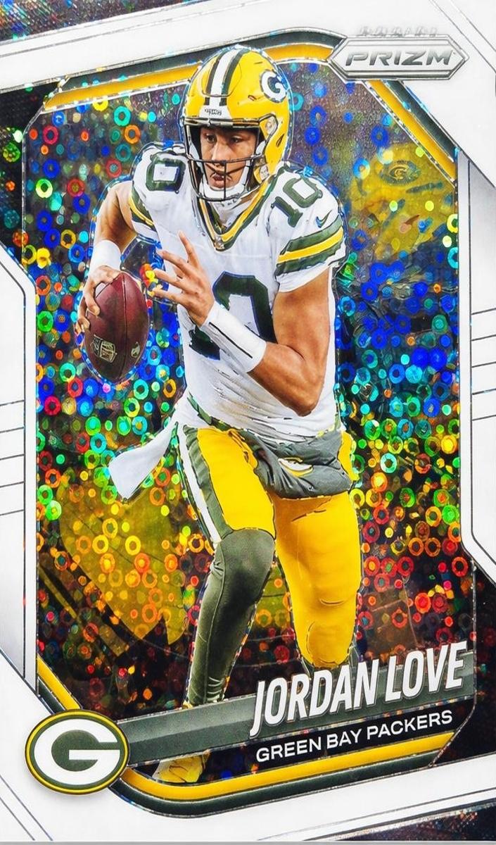 2025 Panini Prizm Jordan Love [Pink] #82 card