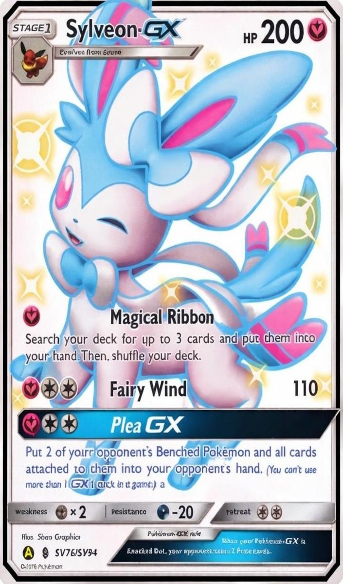 Sylveon GX 2019 Pokemon Sun & Moon Hidden Fates