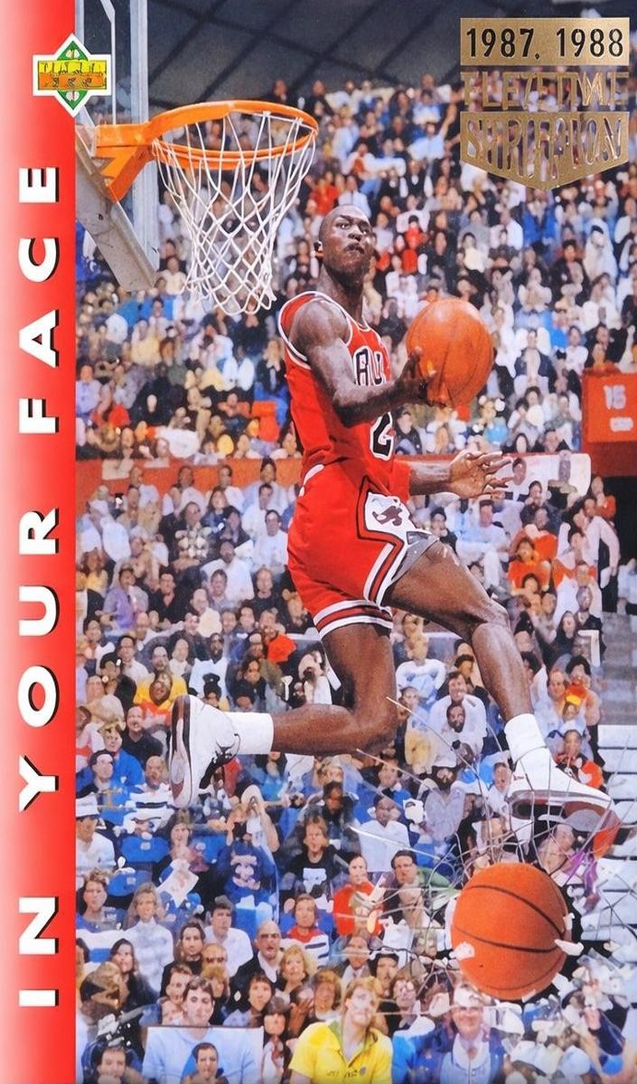 1992 Upper Deck CORRECT, CHAMP.IN 87 & 88 #453 Michael Jordan front
