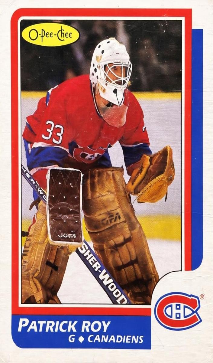 Patrick Roy - 1986 O-Pee-Chee Hockey