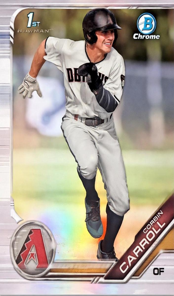 2019 Corbin Carroll [Refractor] #BDC-125