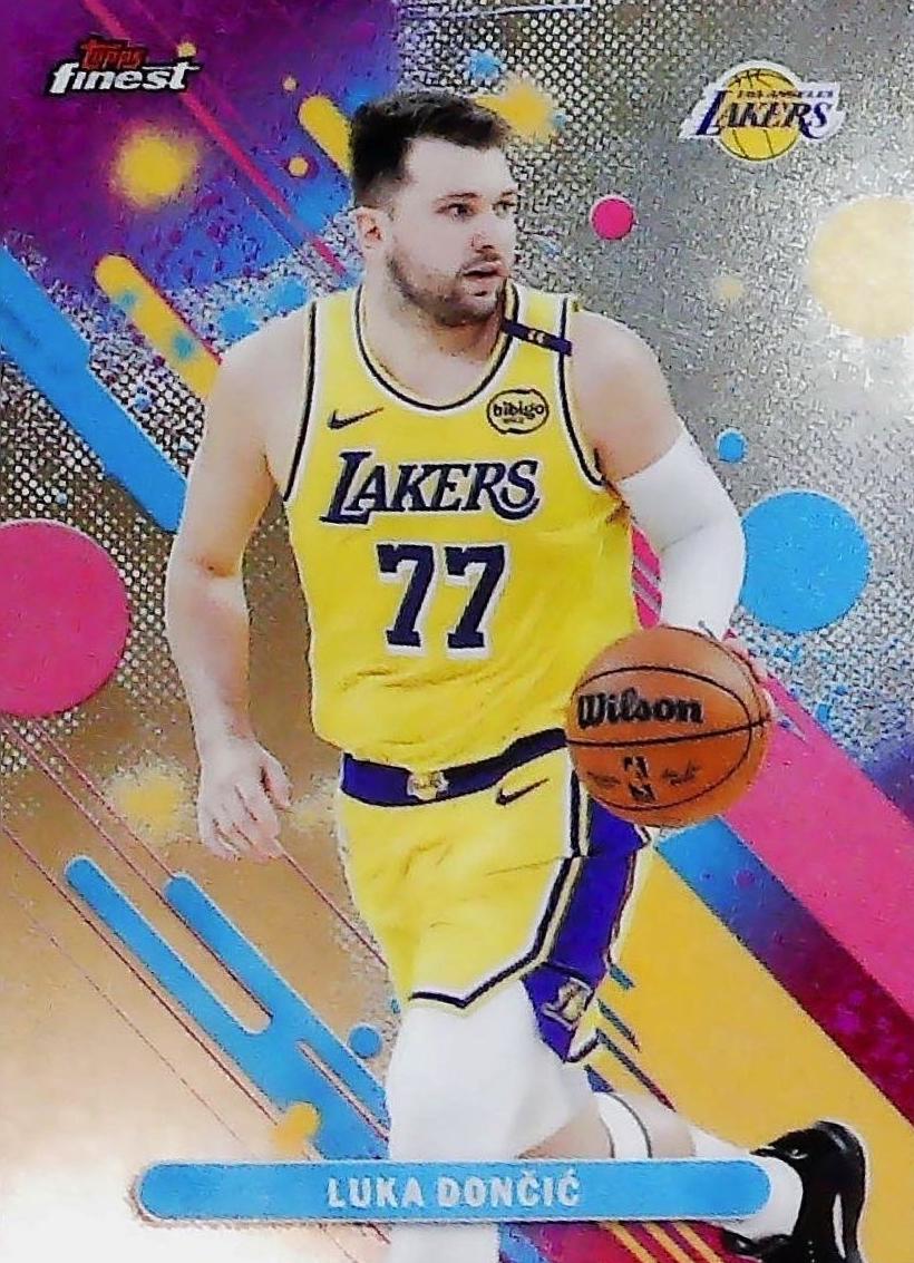 Luka Doncic 2025 Finest Basketball card