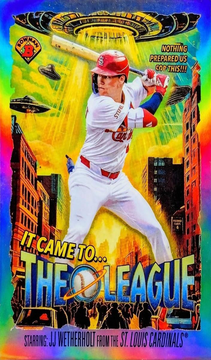 JJ Wetherholt 2025 Bowman Chrome card