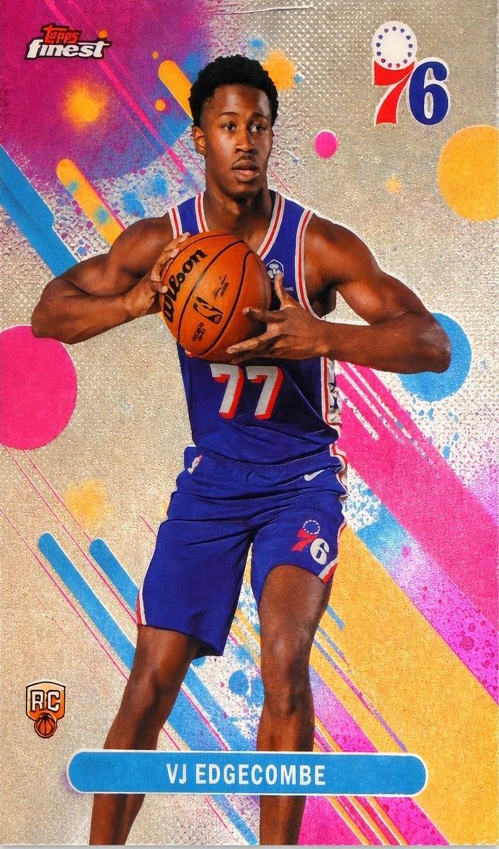 VJ Edgecombe 2025 Finest Basketball card