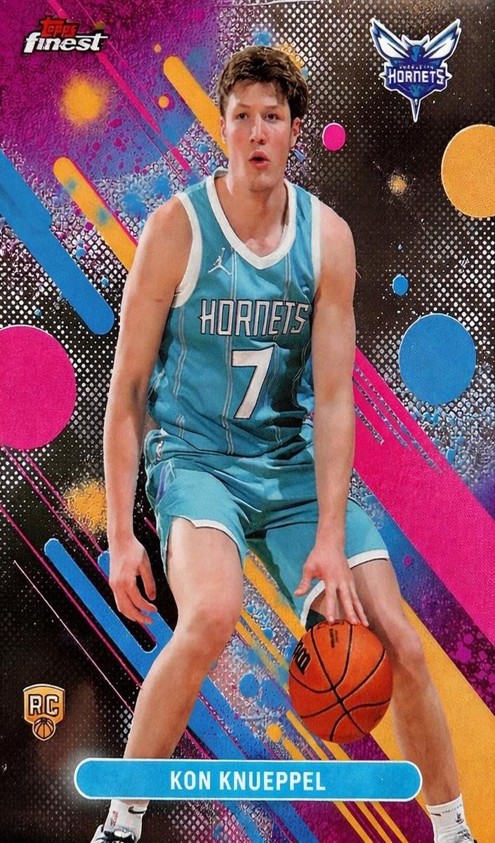 Kon Knueppel 2025 Finest Basketball card