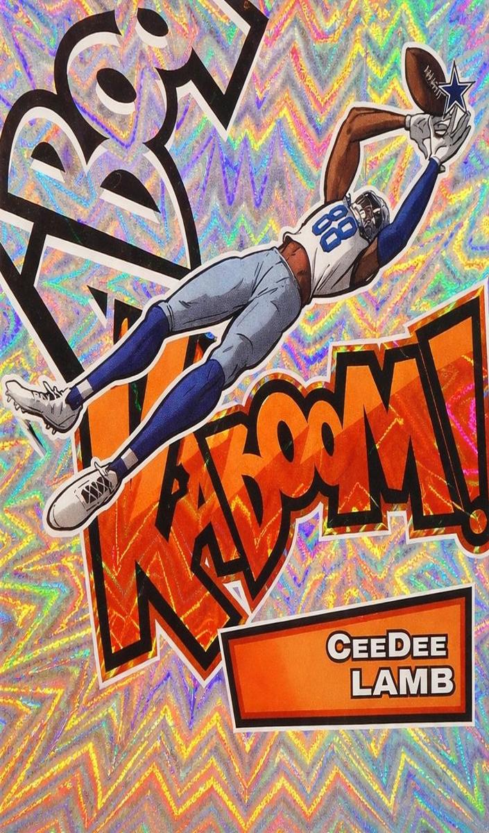 2025 Panini Absolute Kaboom Horizontal CeeDee Lamb #10 card