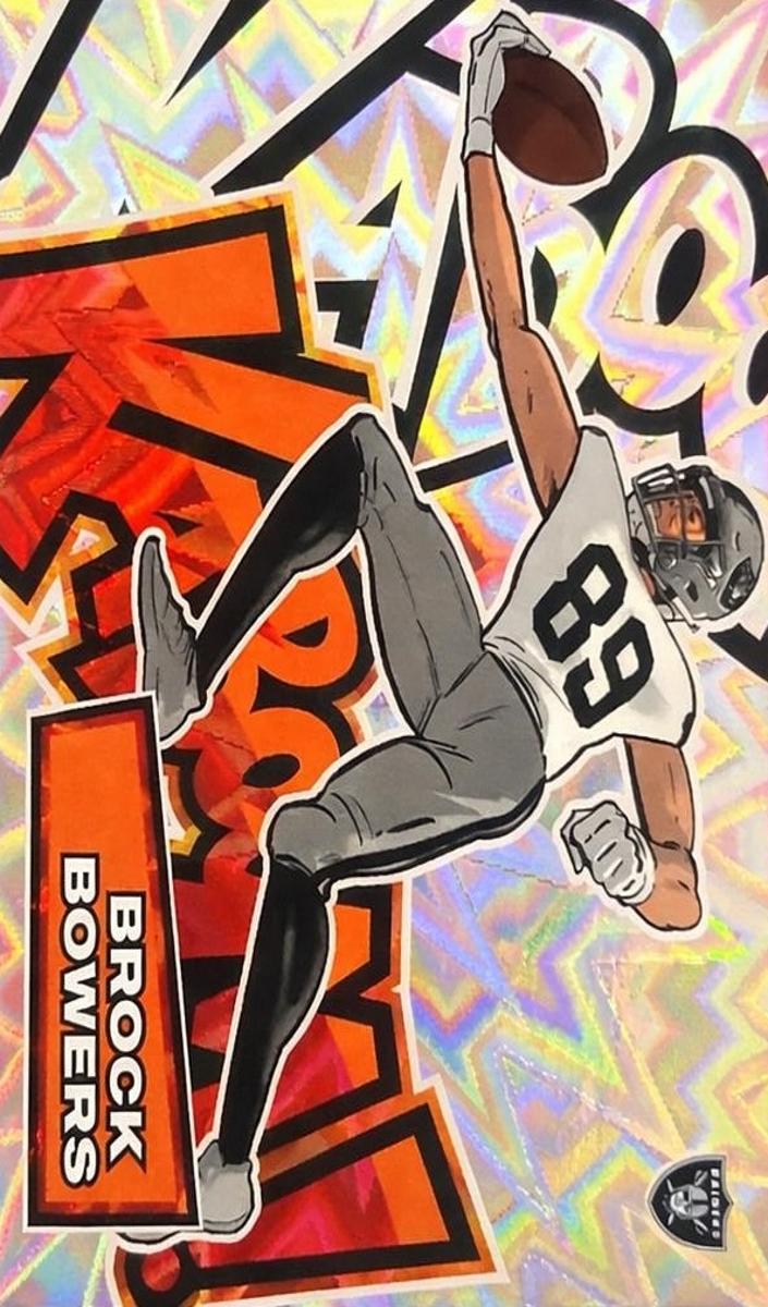 2025 Panini Absolute Kaboom Horizontal Brock Bowers #8 card