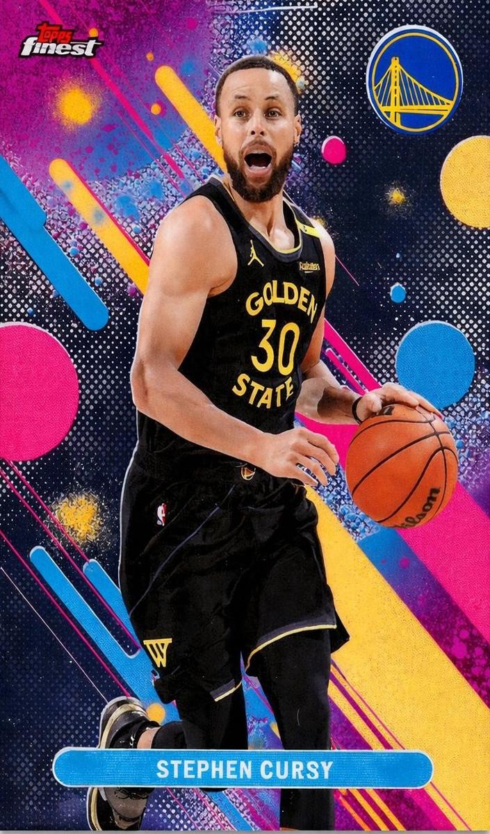 Stephen Curry 2025 Finest Basketball card