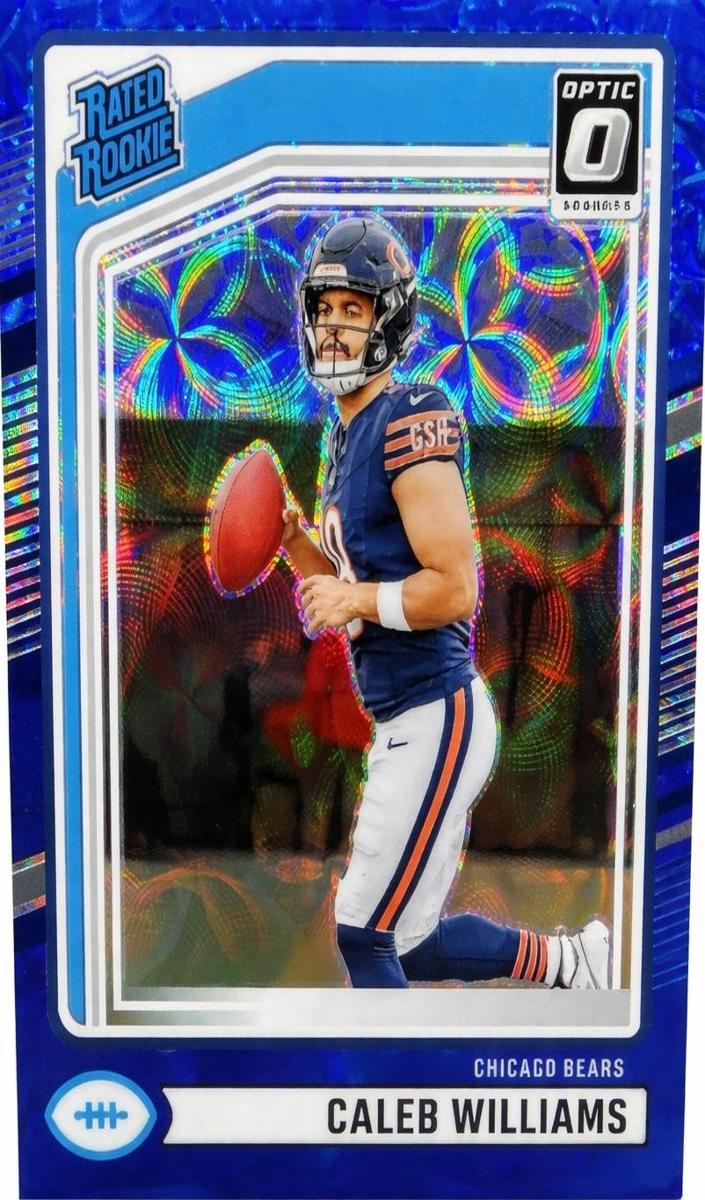 2024 Panini Donruss Blue #327 Caleb Williams front