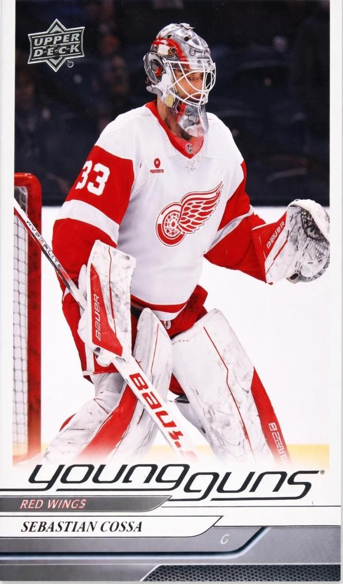 Sebastian Cossa 2024 Upper Deck Hockey card