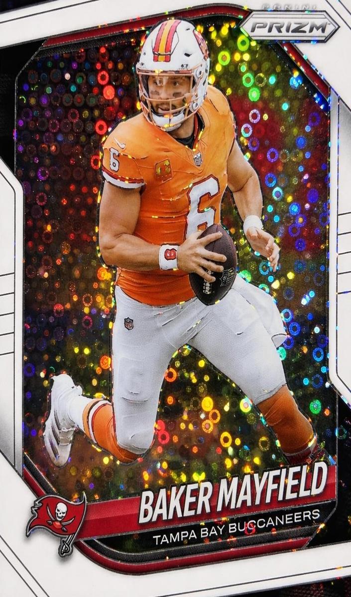 2025 Panini Prizm Baker Mayfield [Pink] #283 card