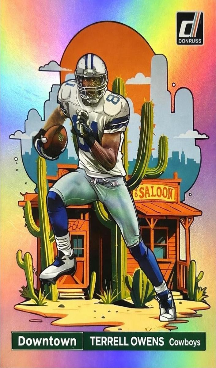Terrell Owens 2024 Donruss Optic Football card